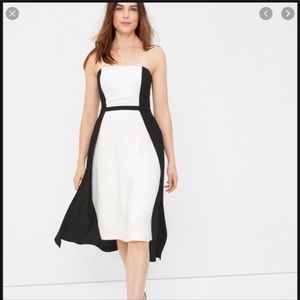 White House Black Market Strapless Dress